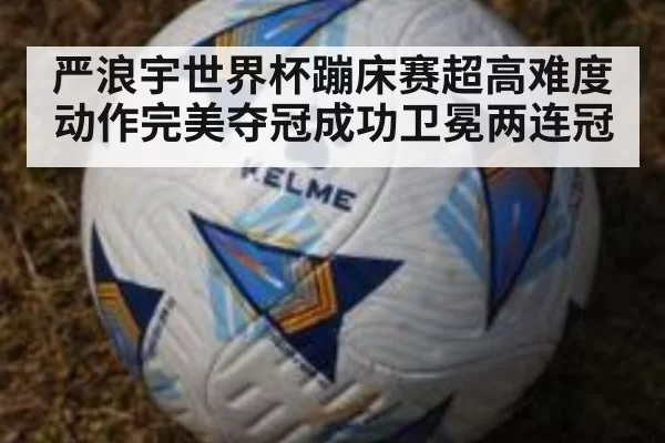 严浪宇世界杯蹦床赛超高难度动作完美夺冠成功卫冕两连冠